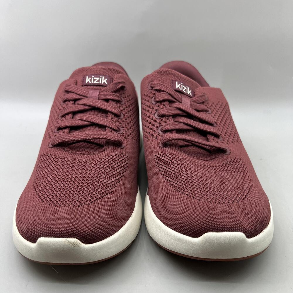 Kizik Lima Shoes Women Size 8.5 4E X-Wide Red Mesh Comfort Athletic Sneakers - Picture 2 of 8